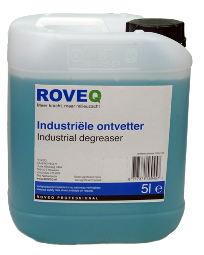 ROVEQ Industriële ontvetter 5 liter geconcentreerd