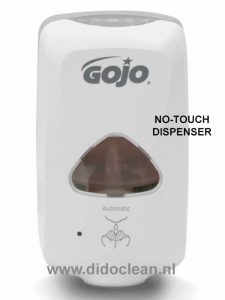 GOJO TFX NO-TOUCH dispenser