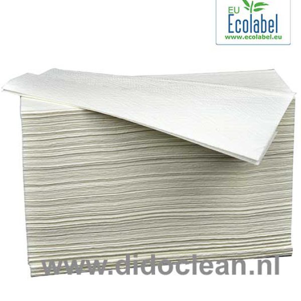 Handdoekjes Z-vouw cellulose 2-laags 24x21cm
