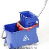 Rolemmer Mopemmer 24 liter inclusief wringpers en binnenemmer