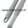 Telescoopsteel grijs 86-150cm met schroefdraad